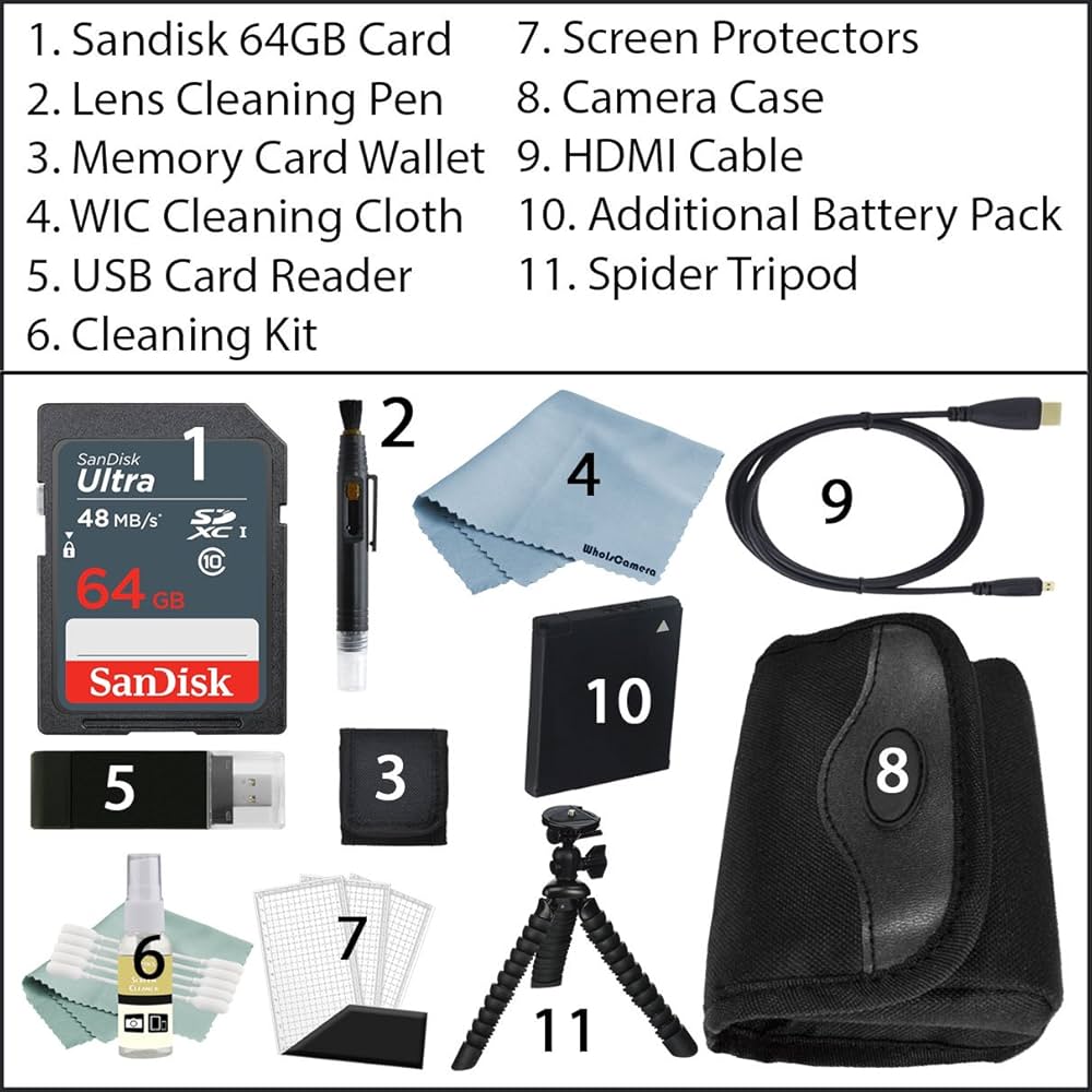 Amazon | Canon G7x Mark II Digital Camera Bundle + Canon